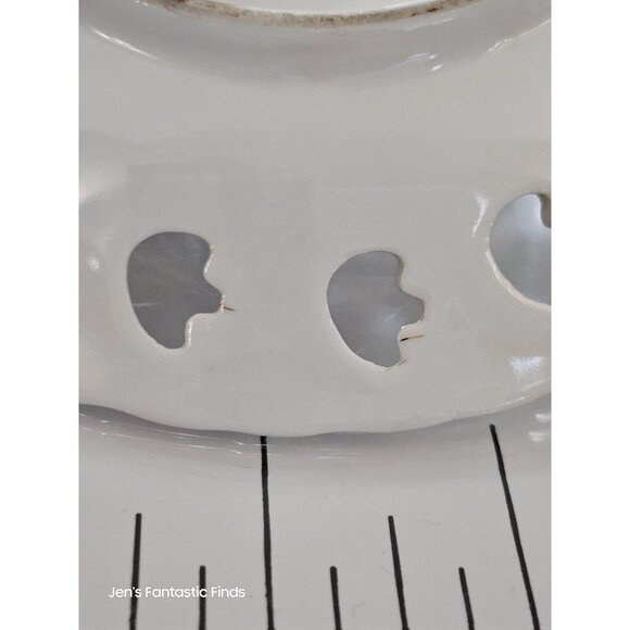 Porcelain Stylecraft #1650 Decorative Plate With Victorian Couple & Gold Trim Ma - Picture 8 of 13